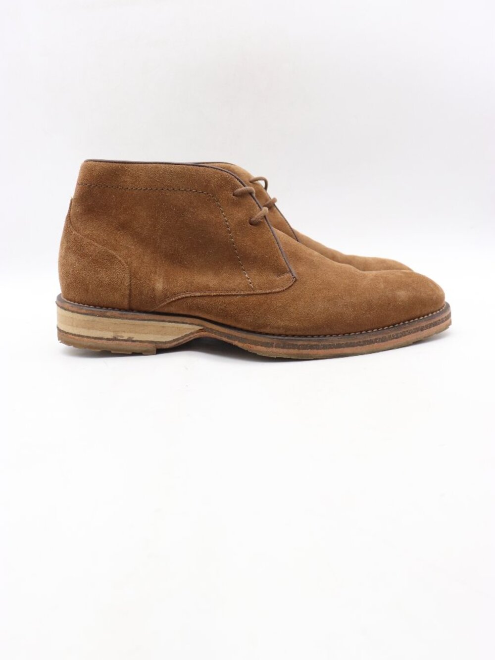 Mezlan Dalias Chukka Men's Size 9 M Brown Suede Boots Lace Up Shoes